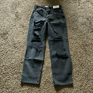 Hollister Curvy Ultra High-Rise Vintage straight